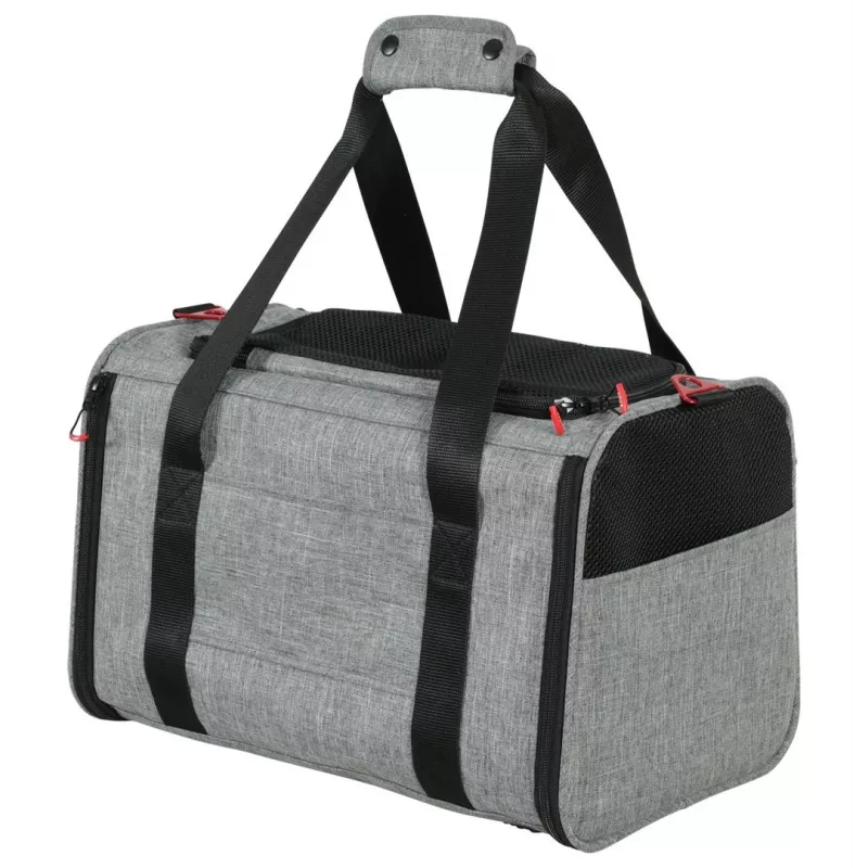 ZOLUX NOMAD M Izplešamā mājdzīvnieku pārvadāšanas soma 44x28x28 cm Pelēka