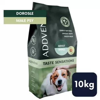 ADDVENA TASTE SENSATIONS Sausā barība suņiem pieaugušiem mazo šķirņu suņiem 10 kg