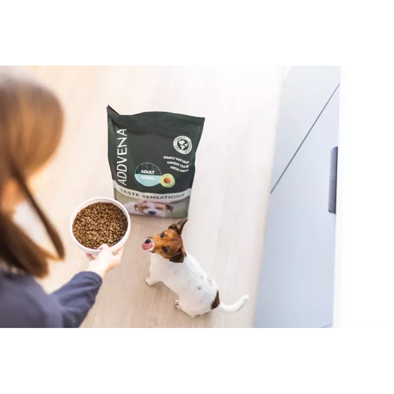 ADDVENA TASTE SENSATIONS Sausā barība suņiem pieaugušiem mazo šķirņu suņiem 10 kg
