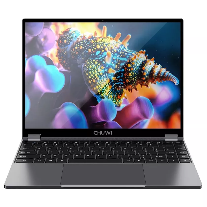 Chuwi FreeBook 2025 N150 13.5 inch 2-in-1 skārienjūtīgs klēpjdators, Intel N150, 16GB RAM, 512GB SSD, dzelzs pelēks