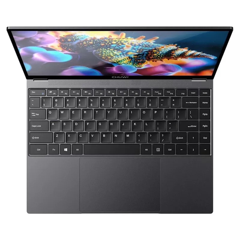 Chuwi FreeBook 2025 N150 13.5 inch 2-in-1 skārienjūtīgs klēpjdators, Intel N150, 16GB RAM, 512GB SSD, dzelzs pelēks