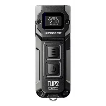 Nitecore TUP2 Atslēgu piekariņa lukturītis Melns 1200lm USB-C