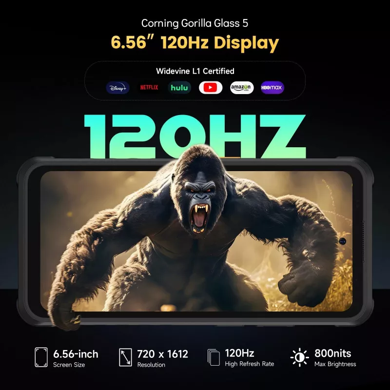 ULEFONE Armor X31 Pro 4G Izturīgais Viedtālrunis, 5,45 inch HD+, 8GB RAM, 256GB Atmiņa, 5200mAh, IP68/IP69K, Oranžs