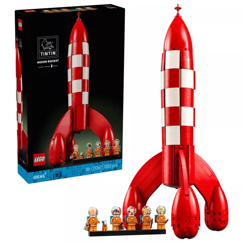 LEGO Ideas 21367 Tintin Moon Rocket