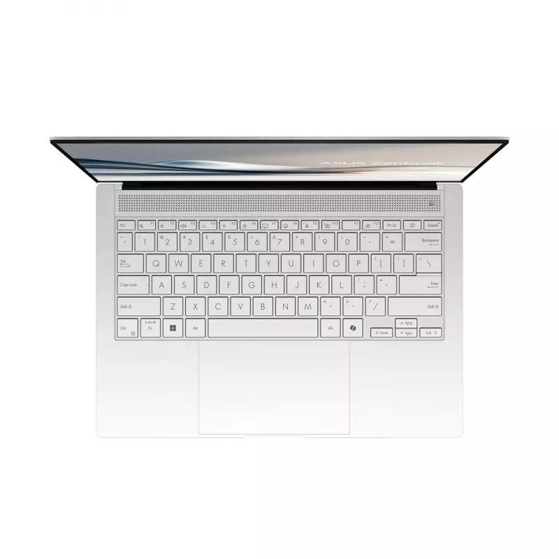 ASUS Zenbook S 14 UX5406SA-QJ502W Ultra 7 256V 14.0 inch WUXGA OLED 60Hz 400nits Anti-Glare 16GB LPDDR5X 512GB SSD Intel Arc Graphics FHD Camera 72WHrs Windows 11 Scandinavian White