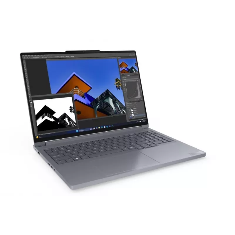 Lenovo ThinkBook 16p G6 21U0001LPB Portatīvais dators - AMD Ryzen 9 8940HX, 32GB RAM, 1TB SSD, NVIDIA GeForce RTX 5060, 16.0 inch WUXGA, Luna Grey, Windows 11 Pro, 3 gadi On-Site + CO2 kompensācija