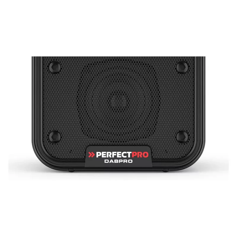 PerfectPro DABPRO Job Site Radio DAB+ FM Bluetooth IP65 Black