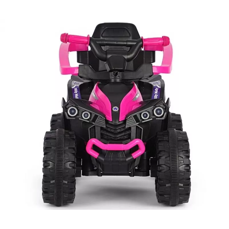 MILLY MALLY Bērnu velosipēds ar rokturi Wild Pink 12 collas