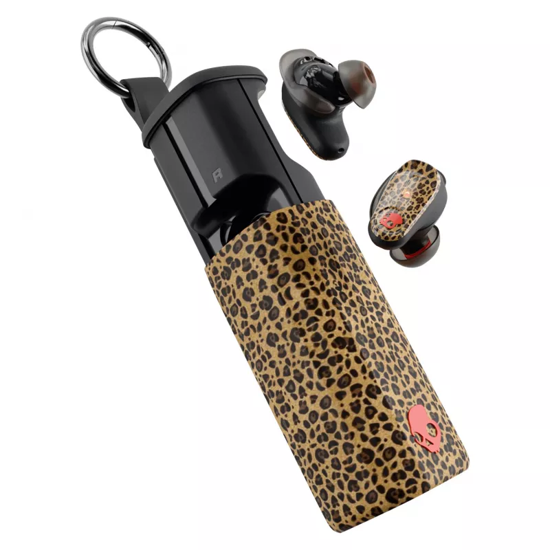 Skullcandy Method 360 ANC True Wireless In-Ear Headphones Leopard Bluetooth 5.2 Sound By Bose