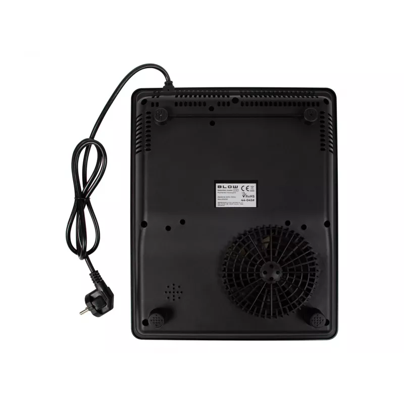 BLOW Induction Cooker, Single-Burner, Adjustable Hob, 2000W, Black