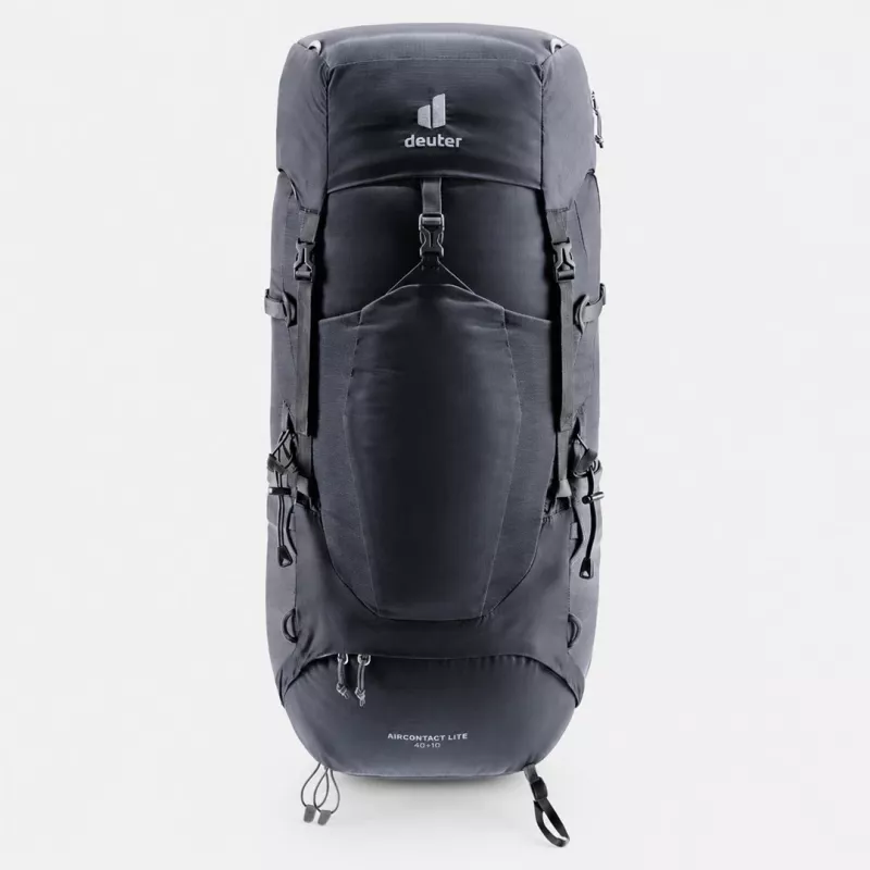 Deuter Aircontact Lite 40+10 Mugursoma Melns/Grafīts