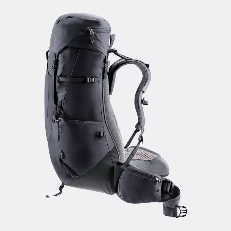 Deuter Aircontact Lite 40+10 Mugursoma Melns/Grafīts