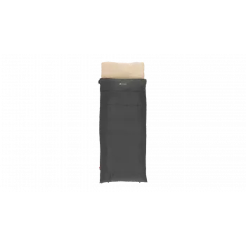 Outwell Contour Prime Sintētiskais Guļammaiss (190 cm) - Melns, Labais Rāvējslēdzējs