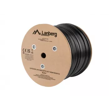 LANBERG LCS7-21CU-0305-BK Cat.7 SFTP āra tīkla kabelis 305m Melns