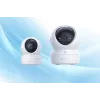 EZVIZ H6c G1 4K sfēriskā IP drošības kamera iekštelpām, 4K UHD, 3840x2160, Wi-Fi, Ethernet, nakts redzamība, divvirzienu audio, AI noteikšana, griestu/sienas/galda stiprinājums