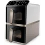 Philips 4000 Series NA462/80 Dual Basket Air Fryer 10L 2750W Rapid Air Black/Gold/Grey