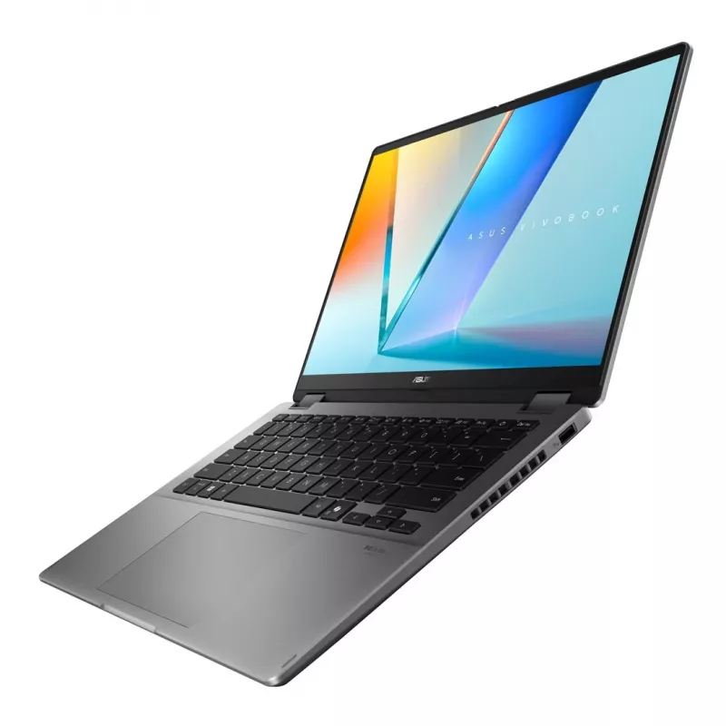 ASUS Vivobook 14 Flip TP3407SA-SG146W Ultra 5 226V 14,0 collu WUXGA Skārienjūtīgs 60Hz 300nits AG 16GB LPDDR5X 512GB SSD Intel Arc Graphics FHD Kamera 70WHrs Win11 Matēti Pelēks