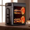 Cecotec Double Hot Air Fryer Cecofry DuoLevel 10000, 2400 W, 10 L, Melns