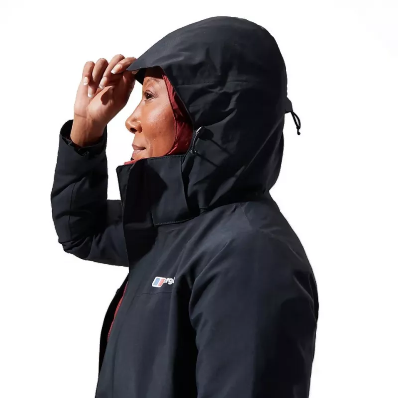 Berghaus Hillwalker Gore-Tex InterActive Jacket - Sieviešu jaka, izmērs S (Melna)