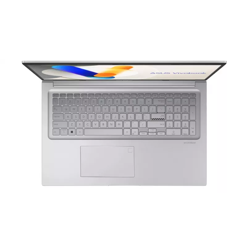 ASUS Vivobook 17 X1704VA-AU1067 Core 5 120U 17,3 collu FHD IPS-Level Panel 60Hz 250nits Pretatspīduma 16GB DDR5 512GB SSD Intel Graphics 720p Kamera 50WHrs Bez OS Cool Silver