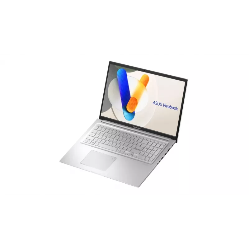 ASUS Vivobook 17 X1704VA-AU1067 Core 5 120U 17,3 collu FHD IPS-Level Panel 60Hz 250nits Pretatspīduma 16GB DDR5 512GB SSD Intel Graphics 720p Kamera 50WHrs Bez OS Cool Silver