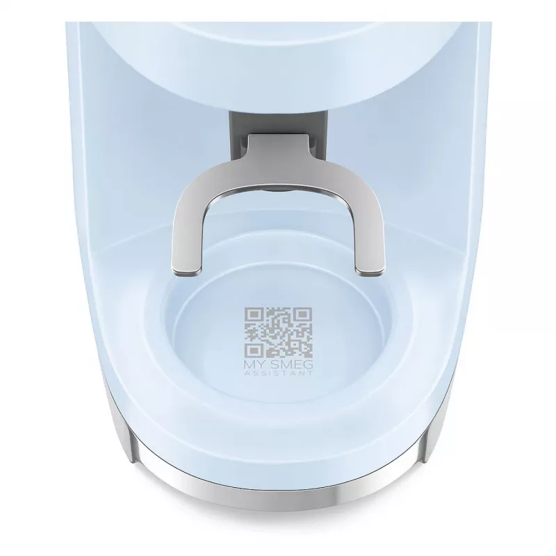 Smeg CGF03PBEU kafijas dzirnaviņas, 15 malšanas iestatījumi, 240 g pupiņu ietilpība, 150 W, pasteļzila