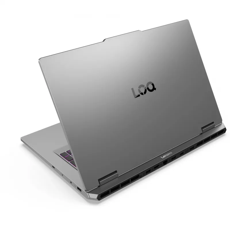 Lenovo LOQ 17IRX10 83JH Gaming Laptop - 17,3 collu FHD IPS 144Hz, Intel Core i5-13450HX, 24GB DDR5 RAM, 1TB NVMe SSD, NVIDIA GeForce RTX 5050 6GB, Windows 11 Home, Storm Grey