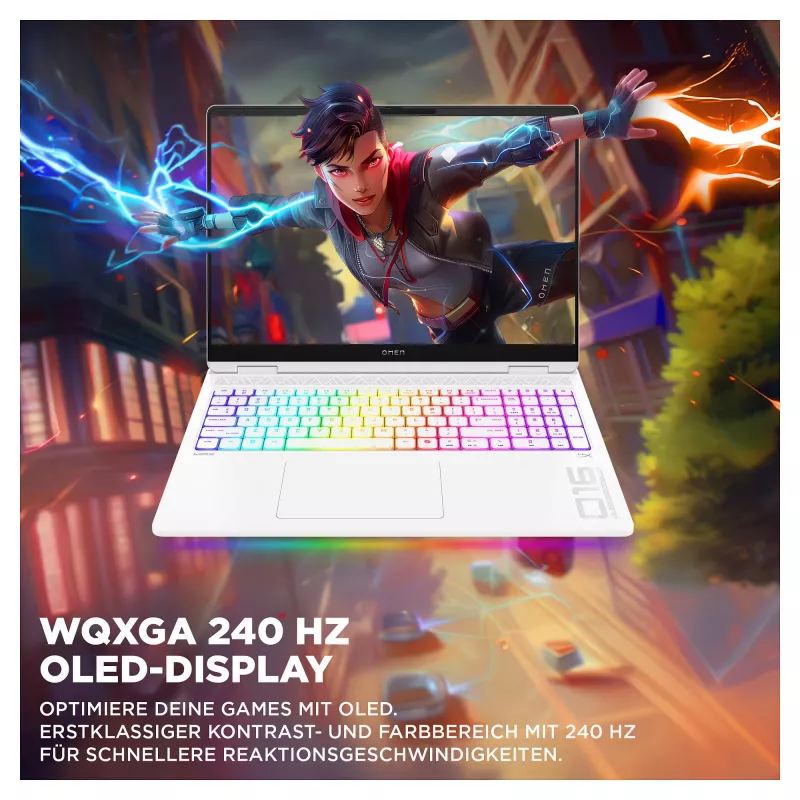 HP OMEN Max 16-ah0195ng Gaming Laptop 16 collu QHD 240Hz Intel Core Ultra 9 275HX 32GB RAM 1TB SSD RTX 5080 Windows 11 Home Shadow Black