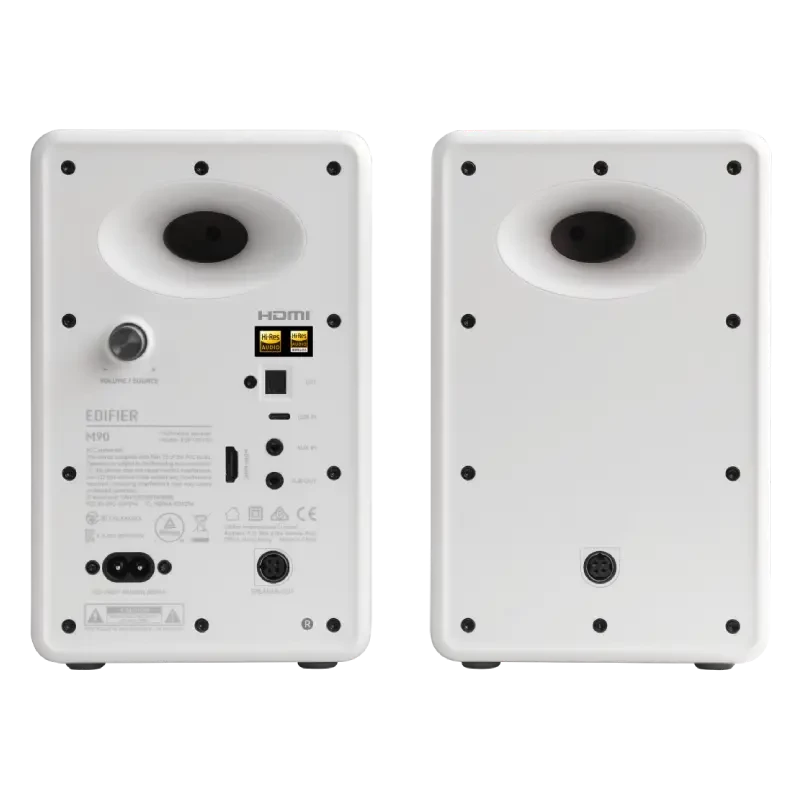 Edifier M90 Compact Active 2.0 Speakers, White
