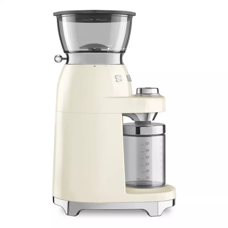 Smeg CGF03CREU kafijas dzirnaviņas 150 W krēmkrāsā