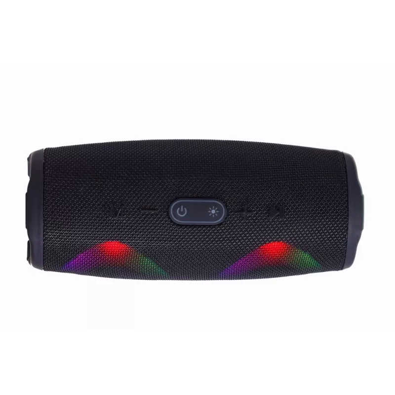 Gembird SPK-BT-LED-02 Portable Bluetooth Party Speaker, 10W, Black