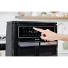 Breville VDF130X Bezeļļas gaisa fritieris, 5.5L, 1700W, Melns