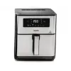 Breville VDF131X Bezeļļas gaisa fritieris, 1,25 kg, 1400 W, Melns/Sudrabs