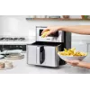 Breville VDF131X Bezeļļas gaisa fritieris, 1,25 kg, 1400 W, Melns/Sudrabs
