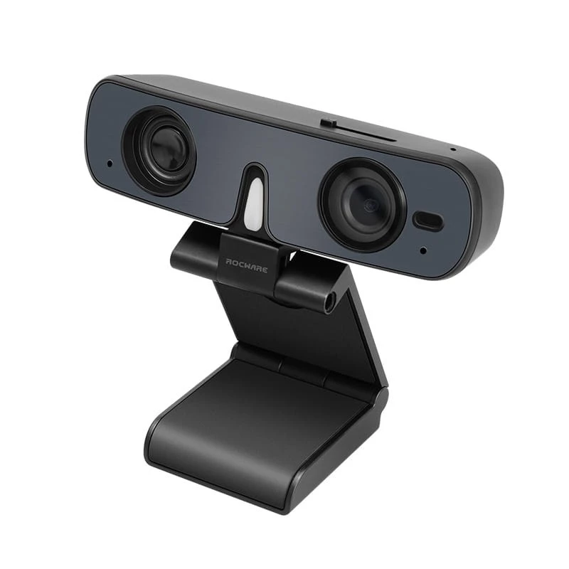 ROCWARE RC08P Kamera, Melna, USB, 1080i/720p, Iebūvēts mikrofons