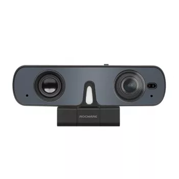 ROCWARE RC08P Kamera, Melna, USB, 1080i/720p, Iebūvēts mikrofons