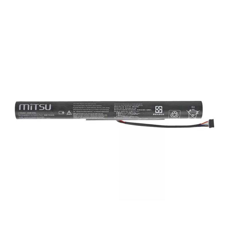 MITSU Battery for Lenovo IdeaPad 100-15IBY 2200 mAh (24 Wh) 10.8-11.1V