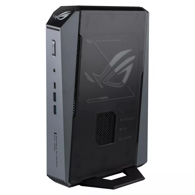 ASUS ROG GR70-N90043AN Mini Gaming PC, AMD Ryzen 9 8940HX, 16GB DDR5, 1TB SSD, RTX 5060, Windows 11 Pro, Melns