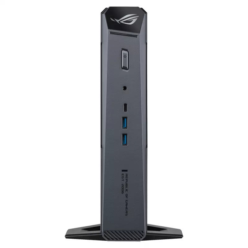 ASUS ROG GR70-N90043AN Mini Gaming PC, AMD Ryzen 9 8940HX, 16GB DDR5, 1TB SSD, RTX 5060, Windows 11 Pro, Melns