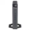 ASUS ROG GR70-N90043AN Mini Gaming PC, AMD Ryzen 9 8940HX, 16GB DDR5, 1TB SSD, RTX 5060, Windows 11 Pro, Melns