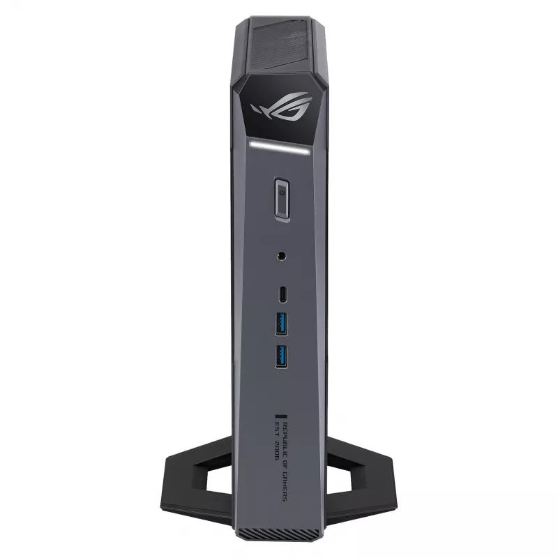 ASUS ROG GR70-N90043AN Mini Gaming PC, AMD Ryzen 9 8940HX, 16GB DDR5, 1TB SSD, RTX 5060, Windows 11 Pro, Melns