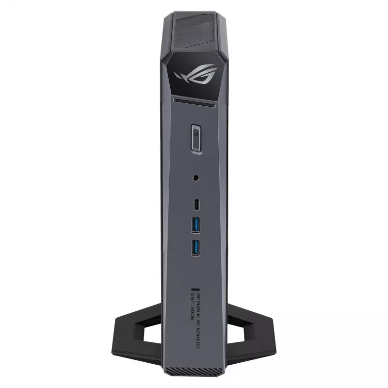 ASUS ROG GR70-N90043AN Mini Gaming PC, AMD Ryzen 9 8940HX, 16GB DDR5, 1TB SSD, RTX 5060, Windows 11 Pro, Melns