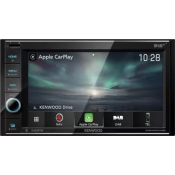 Kenwood DNR4190DABS 6.2 collu skārienekrāns 2-DIN Bluetooth DAB+ automašīnas uztvērējs ar Garmin navigāciju