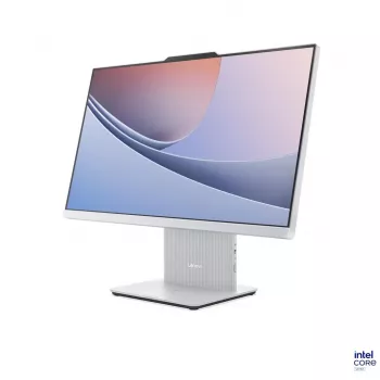 Lenovo IdeaCentre AIO 24ILL11 All-in-One PC, Intel Core Ultra 5 226V, 23,8 collu FHD IPS Anti-Glare 100Hz, 16GB LPDDR5X-8533, 1TB SSD, Intel Arc Graphics, 5MP Webkamera, Windows 11, Cloud Grey