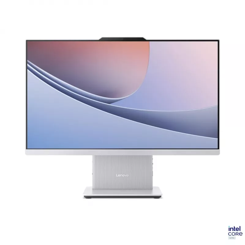 Lenovo IdeaCentre AIO 24ILL11 All-in-One PC, Intel Core Ultra 5 226V, 23,8 collu FHD IPS Anti-Glare 100Hz, 16GB LPDDR5X-8533, 1TB SSD, Intel Arc Graphics, 5MP Webkamera, Windows 11, Cloud Grey