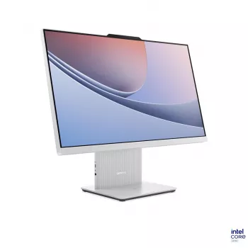 Lenovo IdeaCentre AIO 24ILL11 All-in-One PC, Intel Core Ultra 5 226V, 23,8 collu FHD IPS Anti-Glare 100Hz, 16GB LPDDR5X-8533, 1TB SSD, Intel Arc Graphics, 5MP Webkamera, Windows 11, Cloud Grey