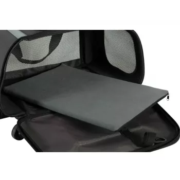 ZOLUX NOMAD Pārvadāšanas būris uz riteņiem suņiem un kaķiem 47x32x27 cm Melns