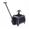 ZOLUX NOMAD Pārvadāšanas būris uz riteņiem suņiem un kaķiem 47x32x27 cm Melns