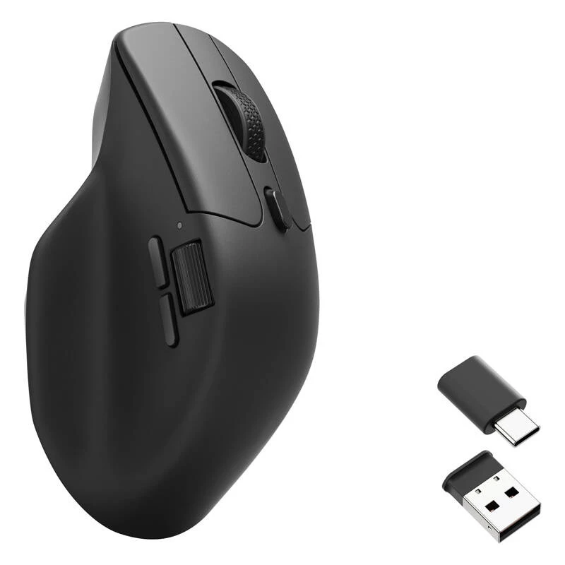 Keychron M6 1000Hz Bezvadu spēļu pele (Melna) [M6-A1]