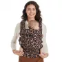 MOMCOZY BC001 Bērnu nēsātājs jaundzimušajiem un mazuļiem Kokvilna Leopards